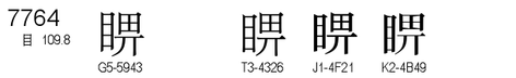 U+7764